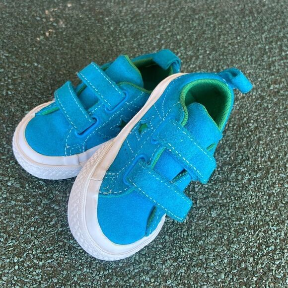 Converse Toddler baby Toddler One Star 2V Ox Hawaiian Ocean Size 4 - Picture 13 of 13
